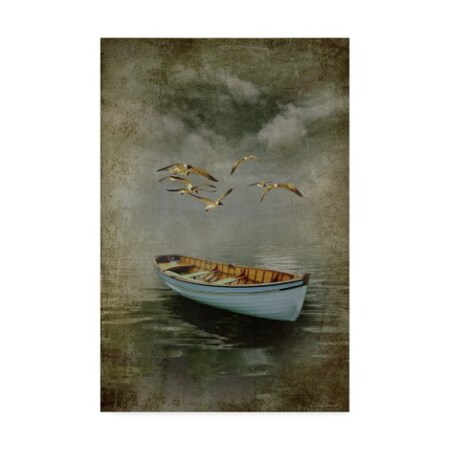 Trademark Fine Art Carlos Casamayor 'Alone In The Mist' Canvas Art, 22x32 ALI40637-C2232GG